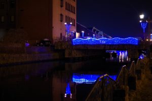 2016小樽ゆき物語 青の運河