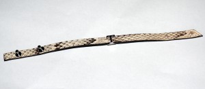 小樽イルポンテで作った蛇革ブレスレット