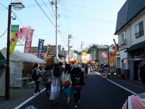 手宮銀座街のお祭り屋台